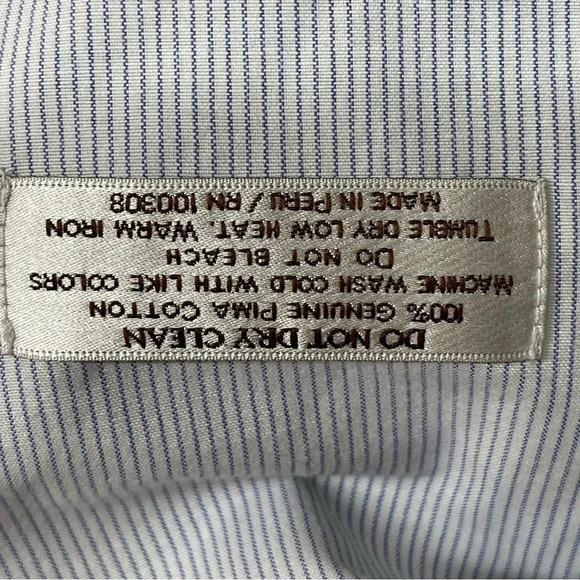 Men’s Ralph Lauren short sleeved collared button down. Blue plaid, size Medium. - Picture 3 of 7